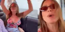 Sofia Vergara festeggia compleanno a Capri cantando I Ricchi e Poveri