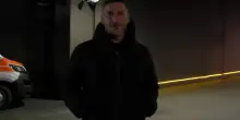 Francesco Totti all'Olimpico per vedere Roma-Cagliari