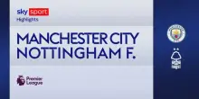 Manchester City-Nottingham Forest 2-2: gol e highlights