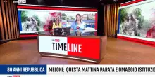 SkyTg24, Timeline, le celebrazioni per gli 80 anni della Repubblica