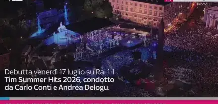 Tim Summer Hits 2026, la scaletta e i cantanti di stasera