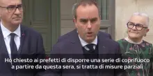Francia, Lecornu ordina l'attuazione di diversi coprifuoco