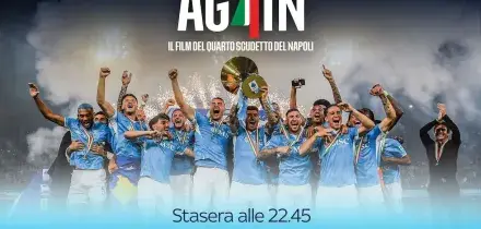 Vigilia di Natale azzurra con 'AG4IN, il film del quarto scudetto del Napoli'. Stasera su Sky