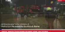 Grecia, ondata di maltempo colpisce Atene: una vittima