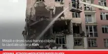Ucraina, attacco missilistico russo su Kiev