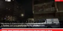 Torino, uomo trovato morto in strada con una ferita al collo