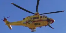 Valtellina, precipita un elicottero a Lanzada: salvi i 4 passeggeri