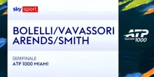 Bolelli/Vavassori-Arends/Smith: highlights Atp Miami