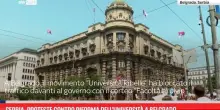 Serbia, proteste contro riforma dell'università a Belgrado