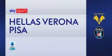Verona-Pisa 0-0: gli highlights
