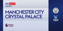 Manchester City-Crystal Palace 3-0: gol e highlights