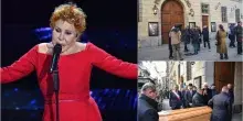 Ornella Vanoni, la camera ardente al Piccolo Teatro di Milano. FOTO