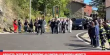 Abruzzo, oltre mille persone ai funerali di Andrea Moretti