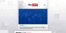I titoli di Sky TG24 del 25 aprile, edizione delle 13