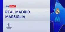 Real Madrid-Olympique Marsiglia 2-1: il video dei gol