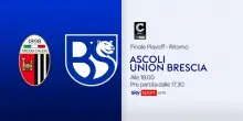Serie C, Ascoli-Union Brescia LIVE su Sky dalle 18