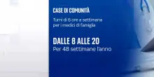 Case di comunit&agrave;, obbligo per i medici di famiglia di 6 ore settimanali