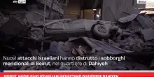Beirut, nuovi raid israeliani devastano quartiere Dahiyeh