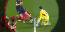 Kvaratskhelia, sterzata e finta da vero fuoriclasse nel secondo gol di Psg-Liverpool