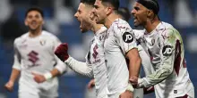Vlasic su rigore, il Torino batte 1-0 il Sassuolo