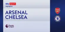 Arsenal-Chelsea 2-1: gol e highlights