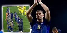 VIDEO. Tutti in piedi per Edin: l'addio di Dzeko alla sua Bosnia