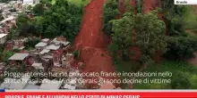 Brasile, frane e alluvioni nello Stato di Minas Gerais
