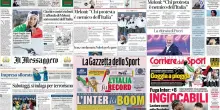 Le prime pagine dei quotidiani di oggi 8 febbraio: la rassegna stampa