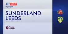 Sunderland-Leeds 1-1: gol e highlights