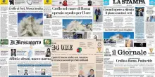 Le prime pagine dei quotidiani di oggi 4 novembre: la rassegna stampa