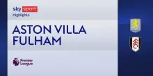 Aston Villa-Fulham 3-1: gol e highlights