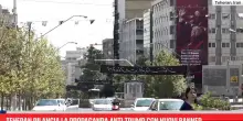 Teheran rilancia la propaganda anti-Trump con nuovi banner