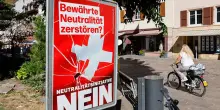 Svizzera, al referendum per maggiore neutralit&agrave; vince il No col 70,2%