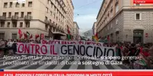 Gaza, scioperi e cortei in Italia: disordini in molte città