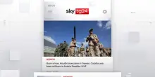 I titoli di Sky TG24 del 13 settembre: edizione delle 8