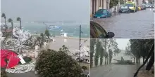 Maltempo in Puglia, tromba d'aria e allagamenti a Porto Cesareo