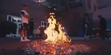 Argentina, prima della finale grigliata con l'asado