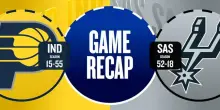 NBA Highlights: San Antonio-Indiana 134-119