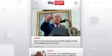 I titoli di Sky TG24 del 20 febbraio: edizione delle 19