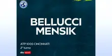 Bellucci-Mensik: highlights Atp Cincinnati
