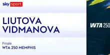 Liutova-Vidmanova: highlights Wta Memphis