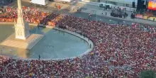 Finale Mondiali, le immagini dei tifosi a Madrid dall'alto