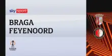 Braga-Feyenoord 1-0: gol e highlights