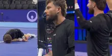 Il solito Moutet: crampi, sceneggiata e vittoria all'Atp Lione. VIDEO
