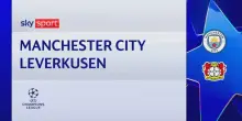 Manchester City-Bayer Leverkusen 0-2: il video dei gol