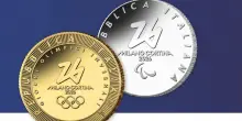 Olimpiadi Milano Cortina, ecco le monete speciali in oro e argento
