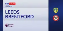 Leeds-Brentford 0-0: highlights