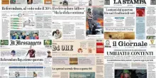 Le prime pagine dei quotidiani di oggi 10 giugno: la rassegna stampa