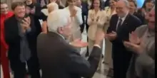 Festa del 2 giugno, Mattarella saluta artisti e sportivi