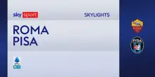 Roma-Pisa 3-0: gol e highlights